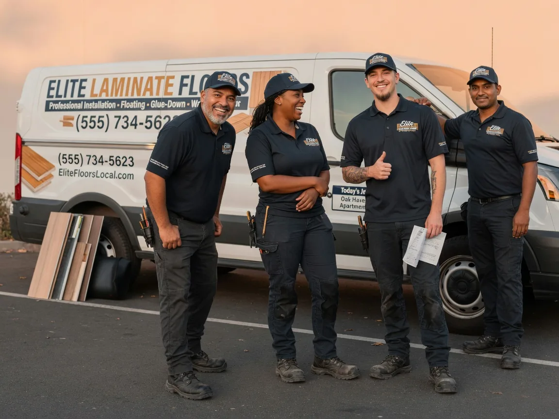 Laminate flooring installation company in Potrero, CA